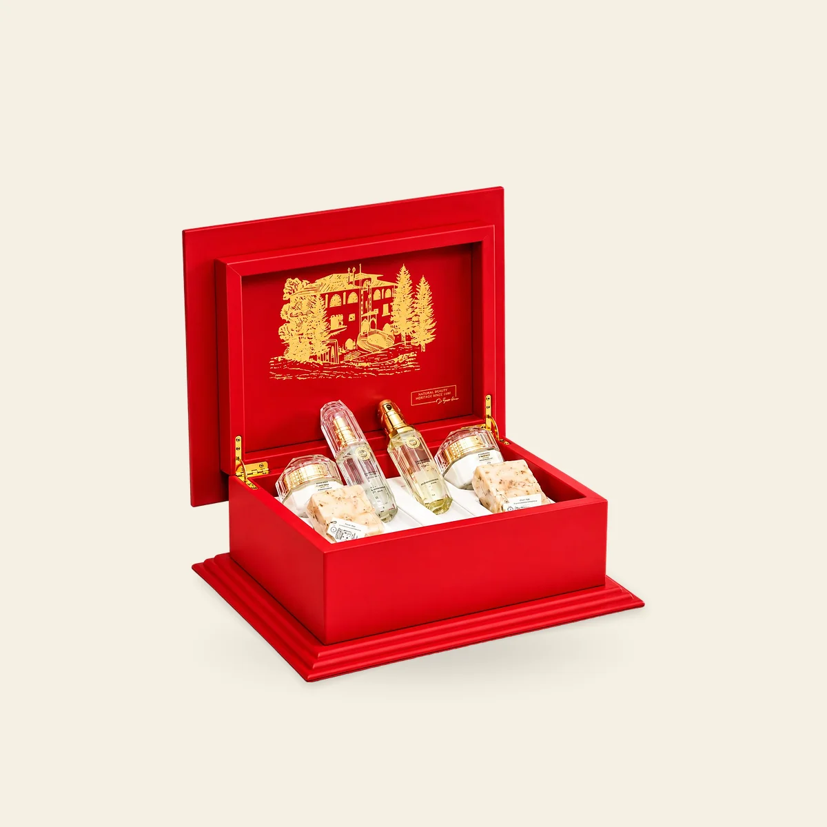 King Charles Box – Red