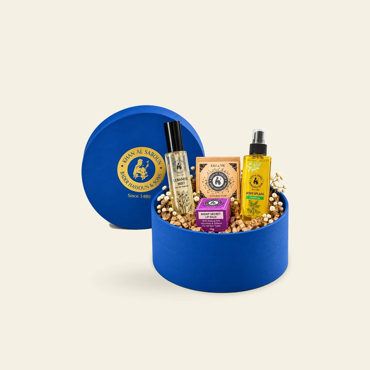 Medium Round Box – Blue