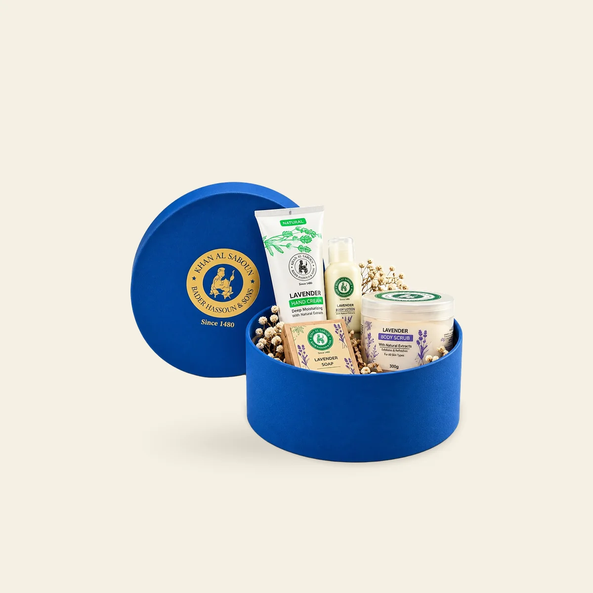 Small Round Box – Blue