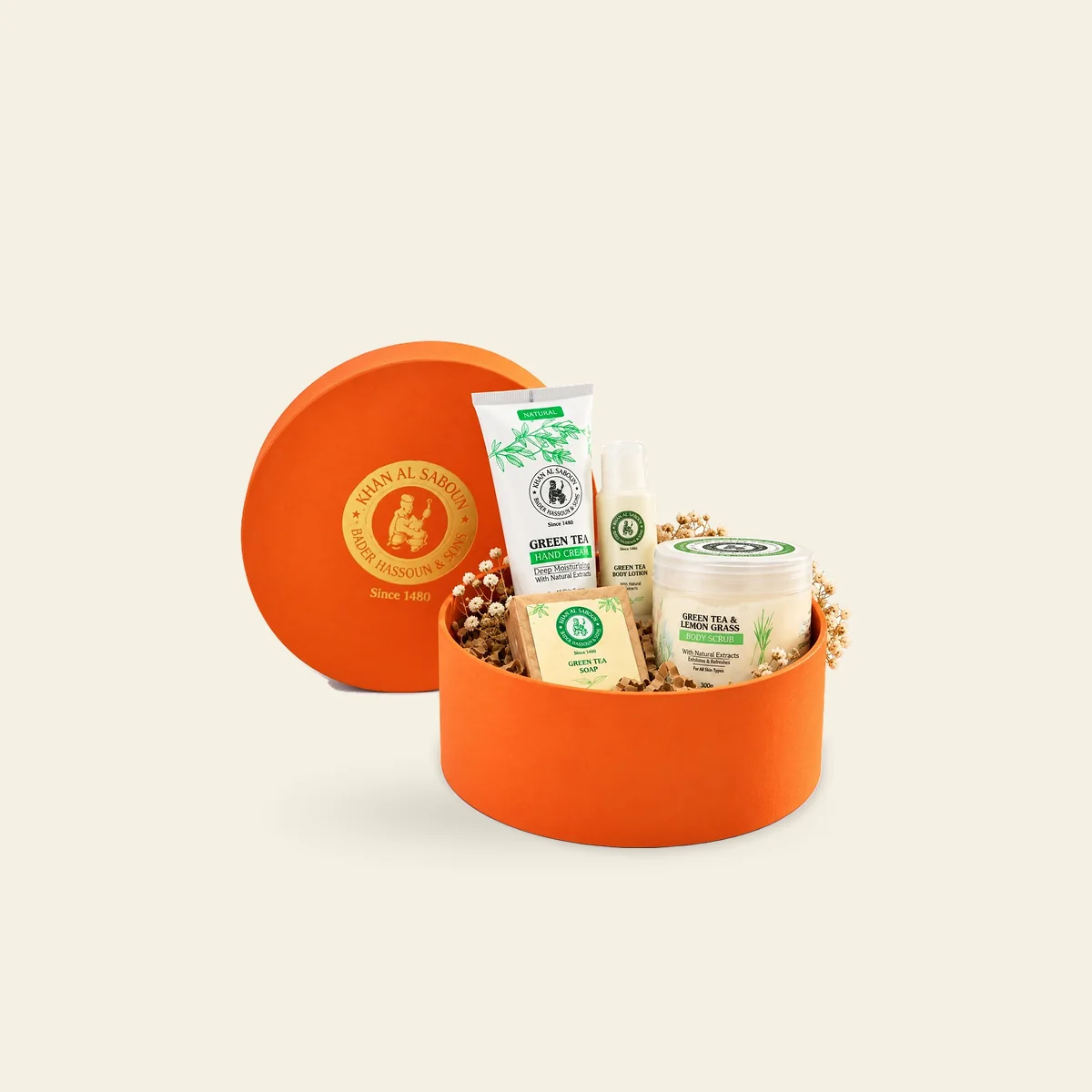Small Round Box – Orange
