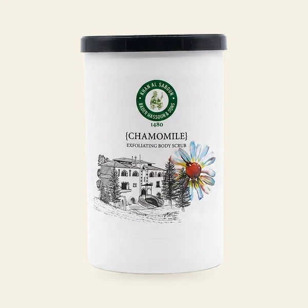 Body Scrub Chamomile-1KG, Khan Al Saboun Professional Line (wholesale only)