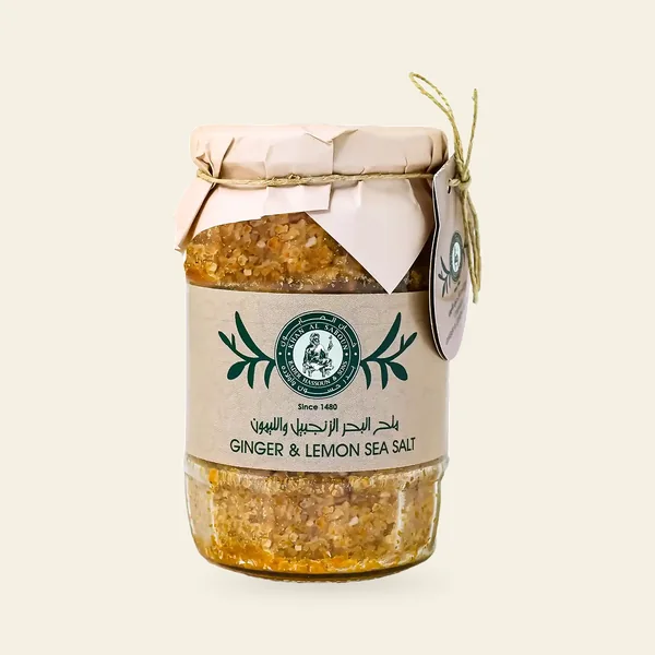 Ginger & Lemon Sea Salt-350g