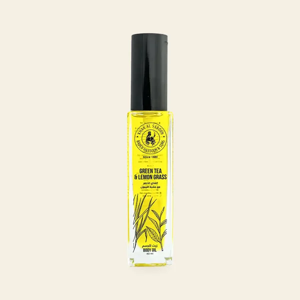 Green Tea & Lemon Grass Body Oil-40ml