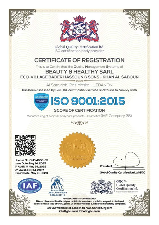 ISO 9001:2015 — Quality Management