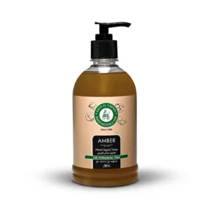 Amber liquid soap