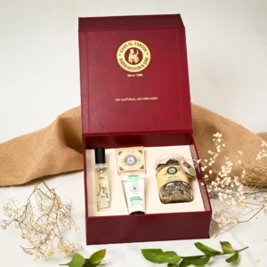 Magnetic Wood Box-Red