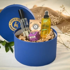 Medium Round Box-Blue