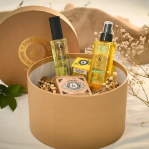 Medium Round Box-Beige