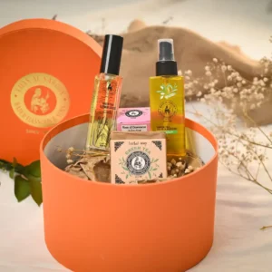 Medium Round Box-Orange